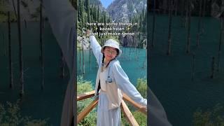 things in kazakhstan that just make sense 