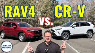 SUV Battle: 2024 Honda CR-V vs 2024 Toyota RAV4!