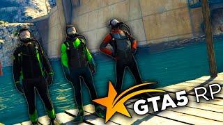ОПУСТИЛИСЬ НА ДНО! РАБОТА ДАЙВЕРА НА СЕРВЕРЕ STRAWBERRY (ДАЙВИНГ GTA 5 RP)