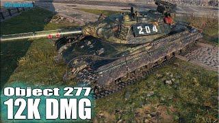 Советская МОЩЬ 12к урона World of Tanks Объект 277 лучший бой