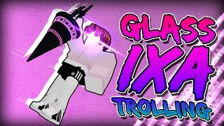 Ro Ghoul - GLASS IXA TROLLING! | ONE SHOT MACHINE | Ro Ghoul Trolling | Roblox