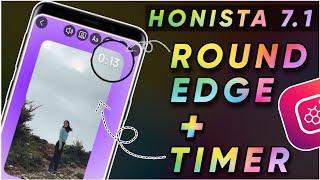 Honista Rounded Edges Story + Timer  | Full iOS Instagram In Android | Rounded Edge Story And Timer