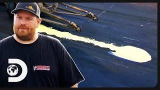 Scott Taylor’s Car Spills Oil On The Starting Line! | Street Outlaws: No Prep Kings