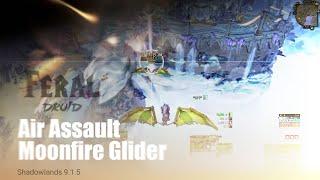 World PvP Air Assault: Moonfire Glider | Feral Druid PvP WoW SL 9.1.5