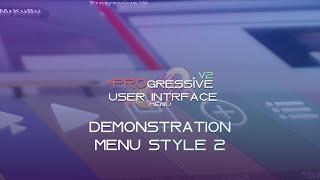 ProgressiveUI v2 (Update) - Demonstrate Style 2