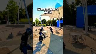Master Pro Rider on One Leg #euc #shorts