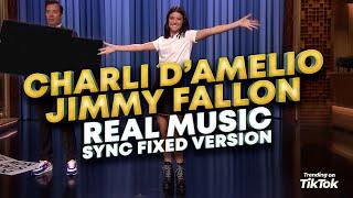 Charli D'Amelio Jimmy Fallon Real Music Edition - The Tonight Show