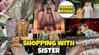 SHOPPING WITH SISTER ️ | DEEMAK MOVIE REVIEW ️