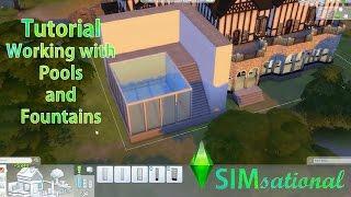 SIMsational the Sims 4 Tutorial: Working with Pools and Fountains