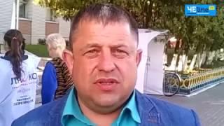 В день тишины перед выборами в Менскую ОТГ радикальная партия проводит агитацию