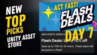 Unity Asset Store Flash Sale Day 7 | 70% Off Deals