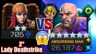 2* Lady Deathstrike | Unbelievable 2* vs 6* R5