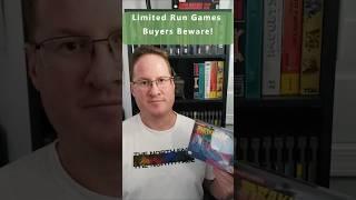 Limited Run Games Sucks