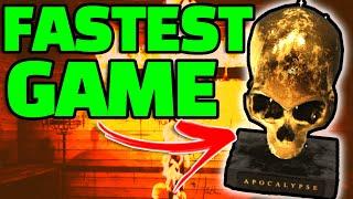 The FASTEST Apocalypse Gold Trophy Game EVER