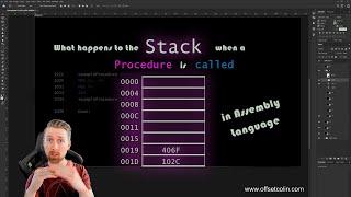 The Stack and ESP in Assembly Language - What happens when you call a procedure?