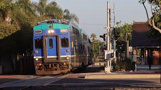 Railfanning Carlsbad Village 10/13/23 Feat. NCTC 2301 New Wrap, Coaster Doubleheader, Amtrak & More!