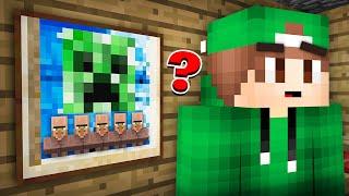 ЖИТЕЛИ СПРЯТАЛИСЬ ОТ МЕНЯ В КАРТИНЕ В МАЙНКРАФТ | Риколит Minecraft