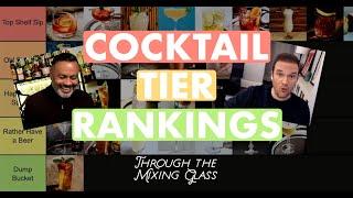 Classic Cocktail Tier List with Vino from @CoachVinoLLC! - Through the Mixing Glass