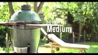 Керамический угольный гриль Big Green Egg - модель Medium - www.Grill-Tut.ru