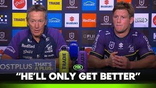 Bellamy warns the best of Papenhuyzen is coming | Storm Press Conference | Fox League