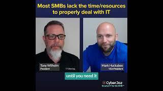 Your business lacks the time/resources to properly deal with IT |  CyberJaz