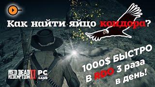 Как найти яйцо кондора в событии коллекционера играя в RDO и оставить ваших конкурентов без яиц?