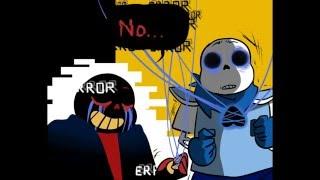 Error!Sans vs UnderSwap [Undertale AU Comic Fandub]