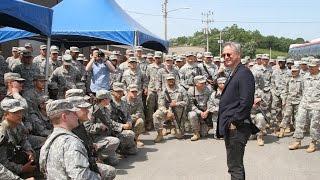 Gary Sinise & The Lt Dan Band Korea Visit