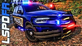 Playing GTA 5 As A POLICE OFFICER Sheriff PD Monday| Ep 23|| GTA 5 Lspdfr Mod| 4K
