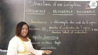 Cours - Seconde L - SVT : Résumé de cours sur la Structure d'un écosystème / Suite 2 / Mme Cissé