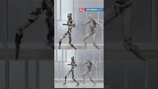 Robot Dance Off Mocap Test | NOT Real | Incredible Wonder Studio Ai  #shorts