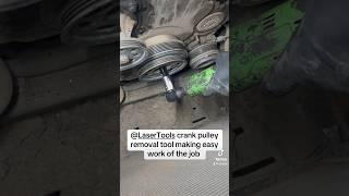 @LaserTools crank pulley removal tool making easy work of the job. Ford Ranger 2.0 Ecoblue