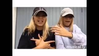 Lisa and Lena Twins Official Stop don't talk to me Musical.ly  New