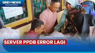 Server PPDB Error, Ibu-ibu Geruduk Sekolah - SindoToday 05/06