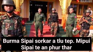 Burma Sipai Sorkar a tlu sawp dawn ta, mipui sipai an phur thar.