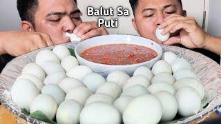 30 PCS. BALUT SA PUTI | TOL BULOY MUKBANG | MUKBANG PHILIPPINES