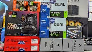 HOW TO BUILD i7-14700K 14th Gen ASUS ROG Z790-H GAMING STEP To STEP ASSEMBLY USB FLASH BIOS UPGRADE