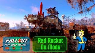 Fallout 4 Red Rocket No Mods Settlement Tour. A player home, robot trading and provisioner hub 2022.