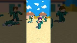 Thanos Moves In Squid Game  ~ by @MobsCartoon || #shorts #minecraft #animation