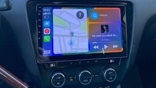 Install Android car radio headunit on Skoda Octavia 3, Apple CarPlay / Instalare navigatie Android