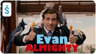 Evan Almighty (2007) | Scene: Animals follow Evan without any apparent reason