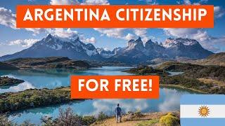 Argentina Citizenship: Complete Guide (FREE Passport)