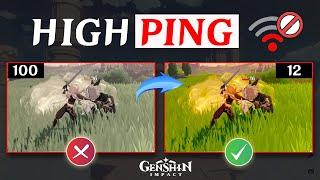 How to Fix High Ping in Genshin Impact | Stop High Ping in Genshin | Reduce Ping in Genshin Impact