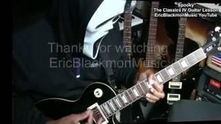 How To Play SPOOKY Classics IV On Guitar Chords Lesson - @EricBlackmonGuitar