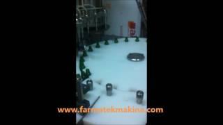 FULL OTOMATİK SIVI DOLUM VE KAPATMA MAKİNASI(FULL AUTOMATIC LIQUID FILLING AND CAPPING MACHINE
