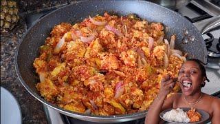 Simple Late Afternoon Egg Stew In Ghana Always a hit, Try it