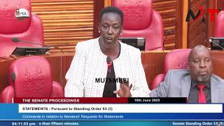 IS THIS THE CELEBRATION THAT YOU BROUGHT TO HOMABAY"FURIOUS ODM SEN AKINYI SLAMS RUTO ON ALBERT DEAT