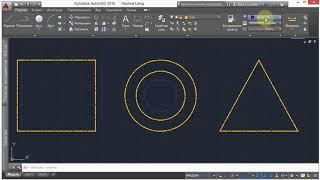 1. Панель свойства (AutoCad)