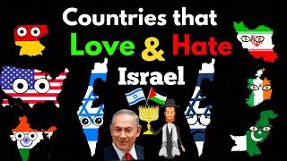 Countries that Love/Hate Israel