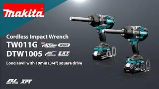 Makita Cordless Impact Wrench TW011G_DTW1005